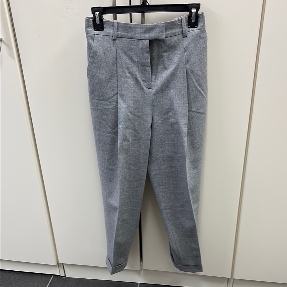 *COS* Gray Pleated Trousers